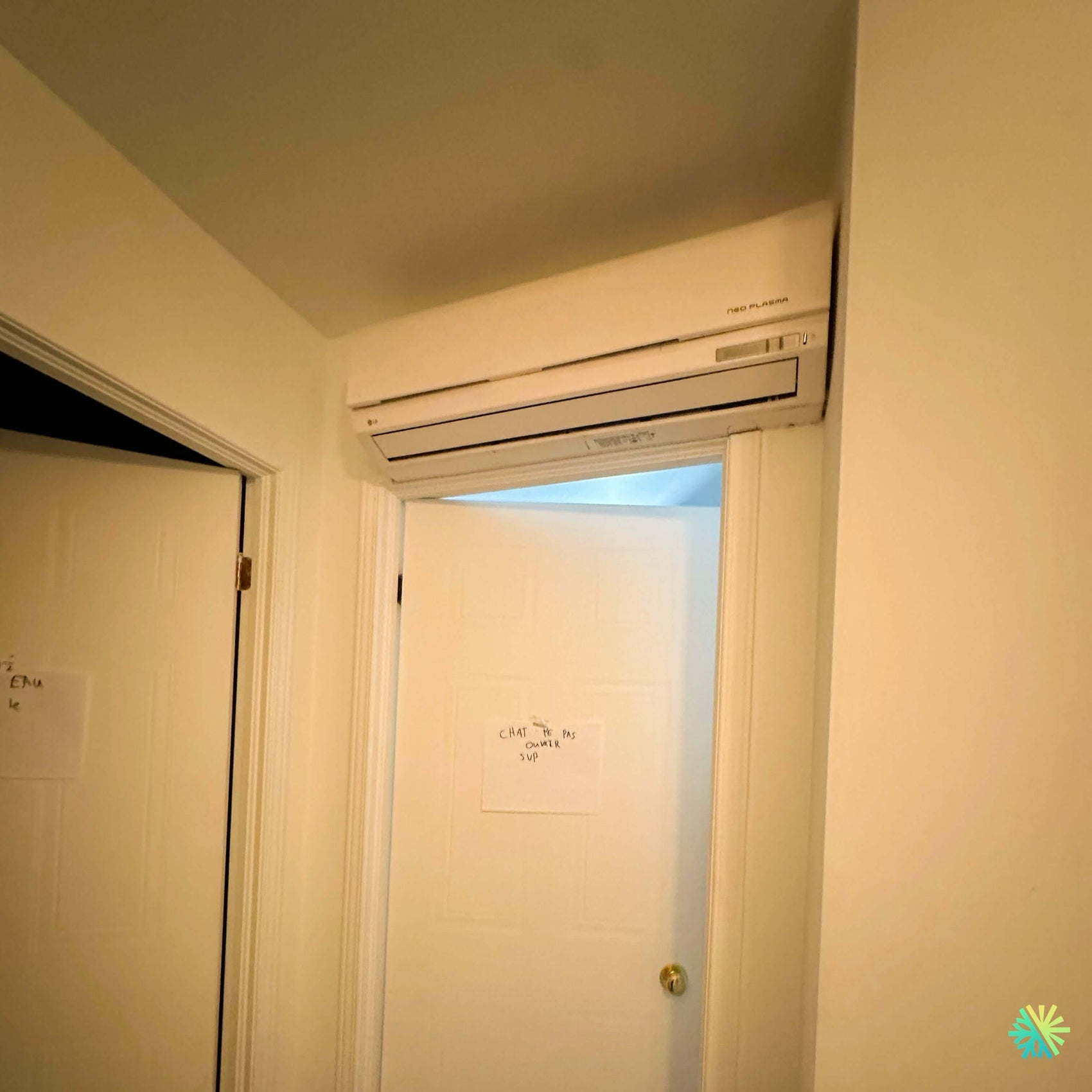 Réparation d’une thermopompe murale LG à Terrebonne