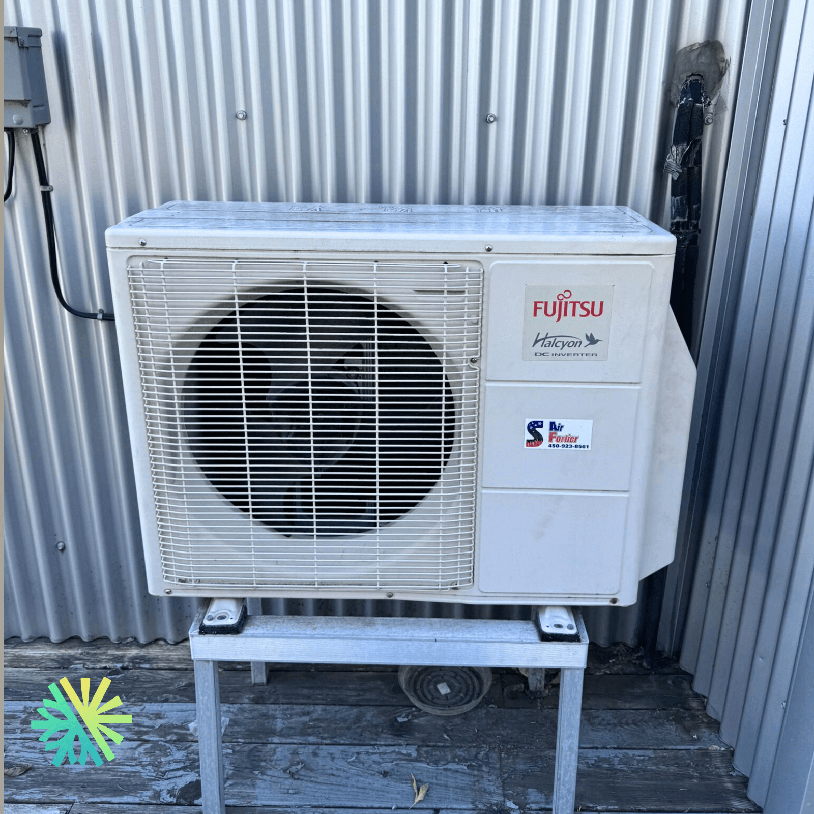 Réparation d'une thermopompe mini split Fujitsu à Boucherville