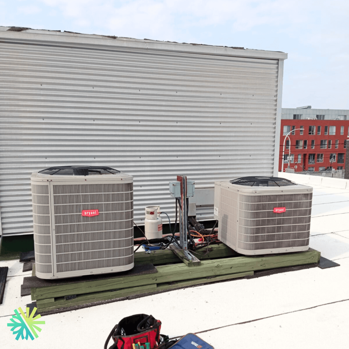 Réparation de thermopompes centrales Bryant à Montréal