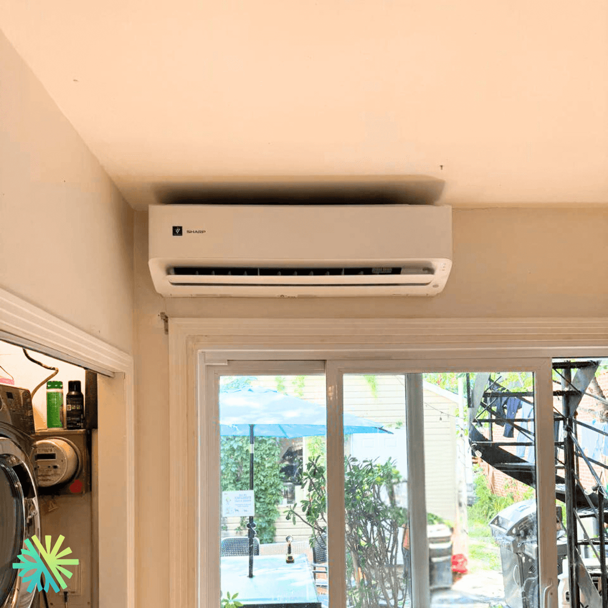 Installation of a Sharp ZHU Wall-Mounted Heat Pump in Candiac, South Shore