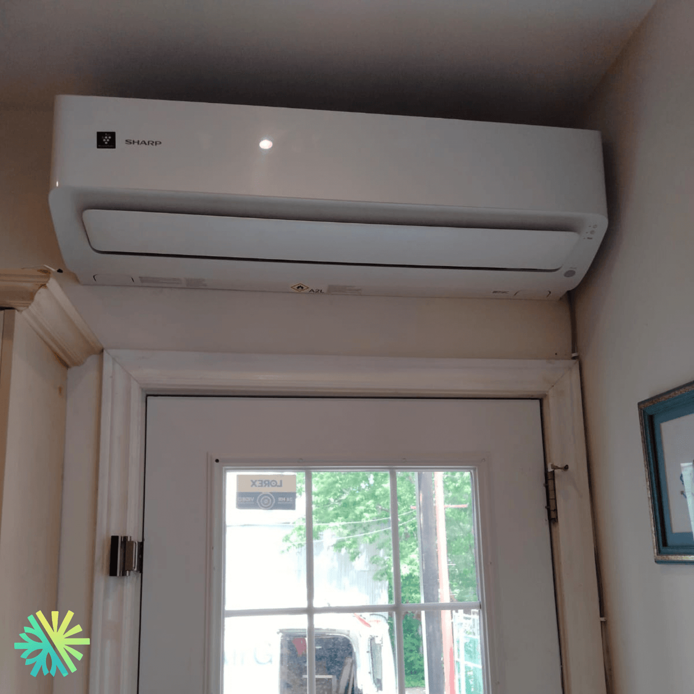 Installation d'une Mini Split Sharp ZU1 à Montréal-Nord