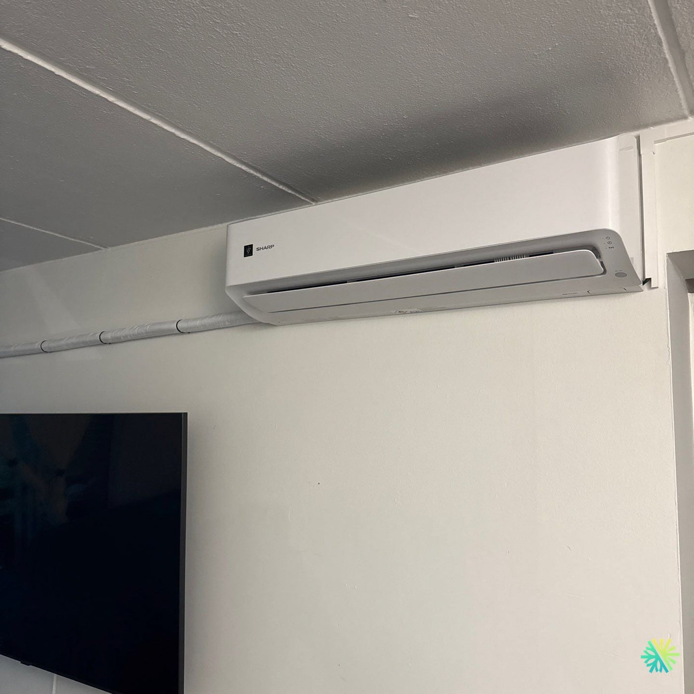 Installation d’une Sharp ZHU1 Thermopompe murale au Plateau-Mont-Royal