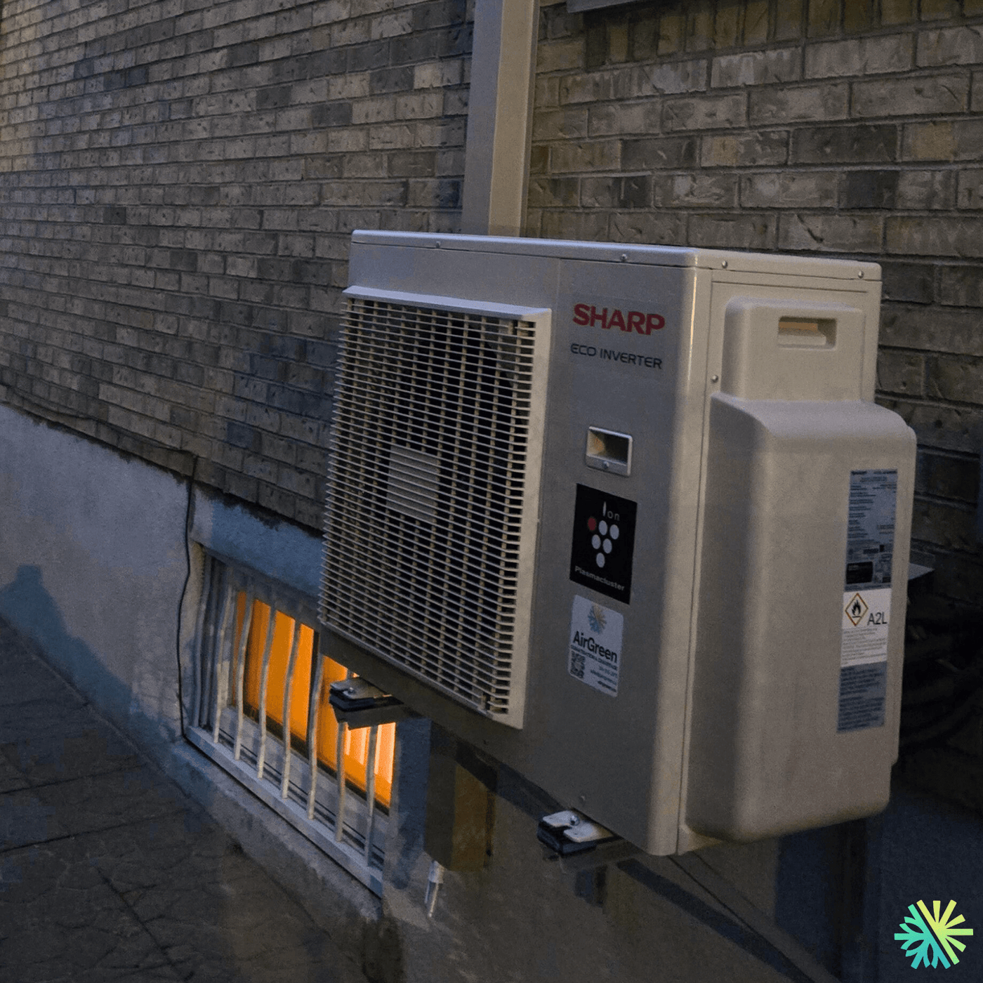 Installation d’une thermopompe murale Sharp ZU1 à Villeray–Saint-Michel–Parc-Extension (Montréal)