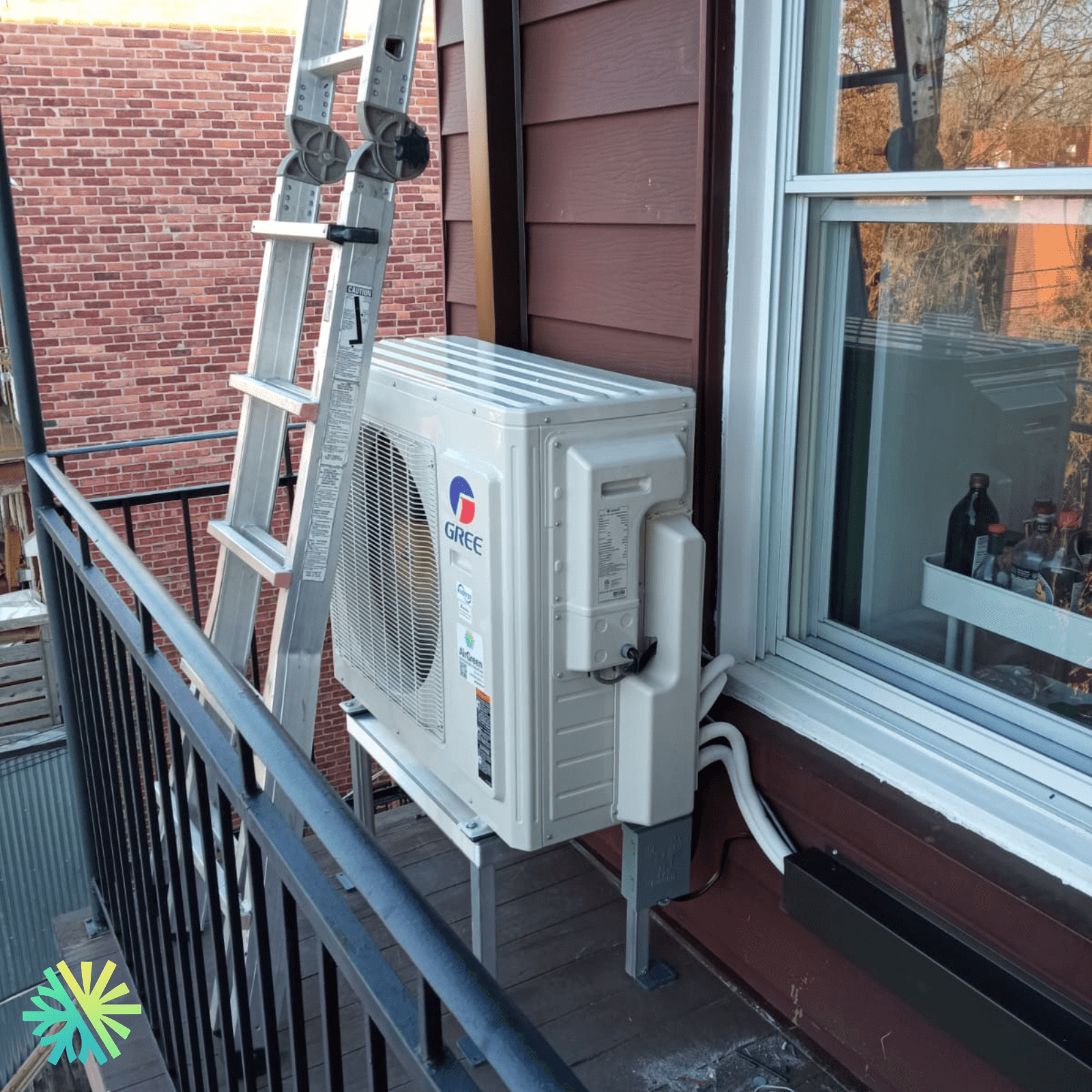 Installation d’une Thermopompe DoubleZone Gree Multi+ Ultra à Montréal-Est