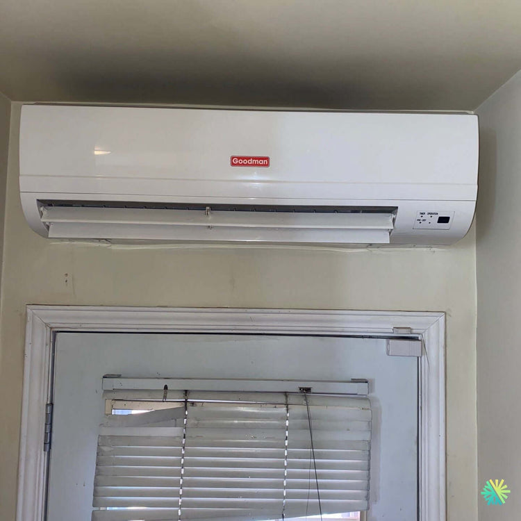 Installation d’un climatiseur mural Goodman à Chomedey