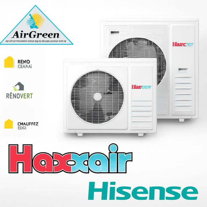 Installation d'une Thermopompe Murale Haxxair B2D à Saint-Laurent, Montréal, montrant une unité parfaitement intégrée dans un intérieur moderne.