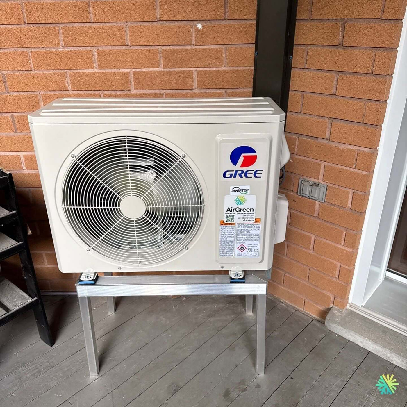 Installation d’une GREE Livo R32 Thermopompe murale à Rosemont–La Petite-Patrie