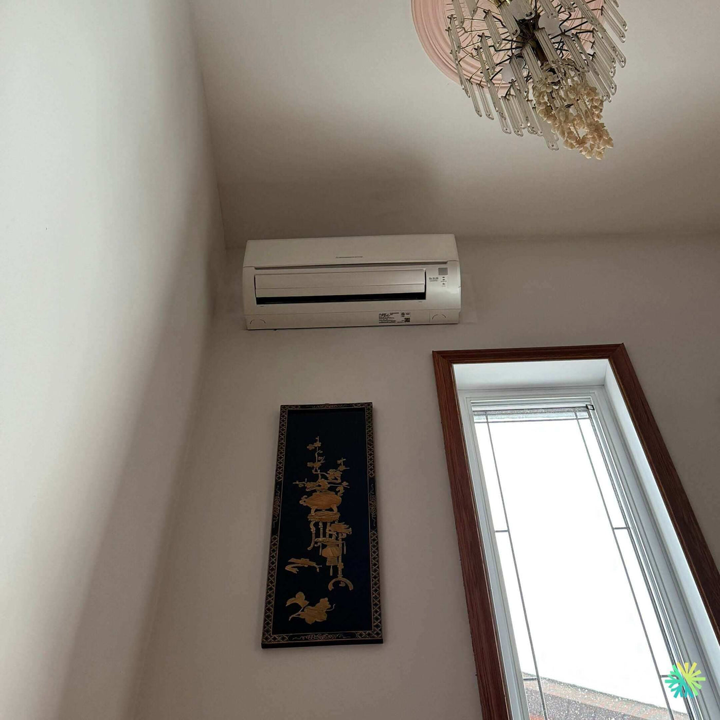 Installation d’une Mitsubishi climatiseur mural à Outremont