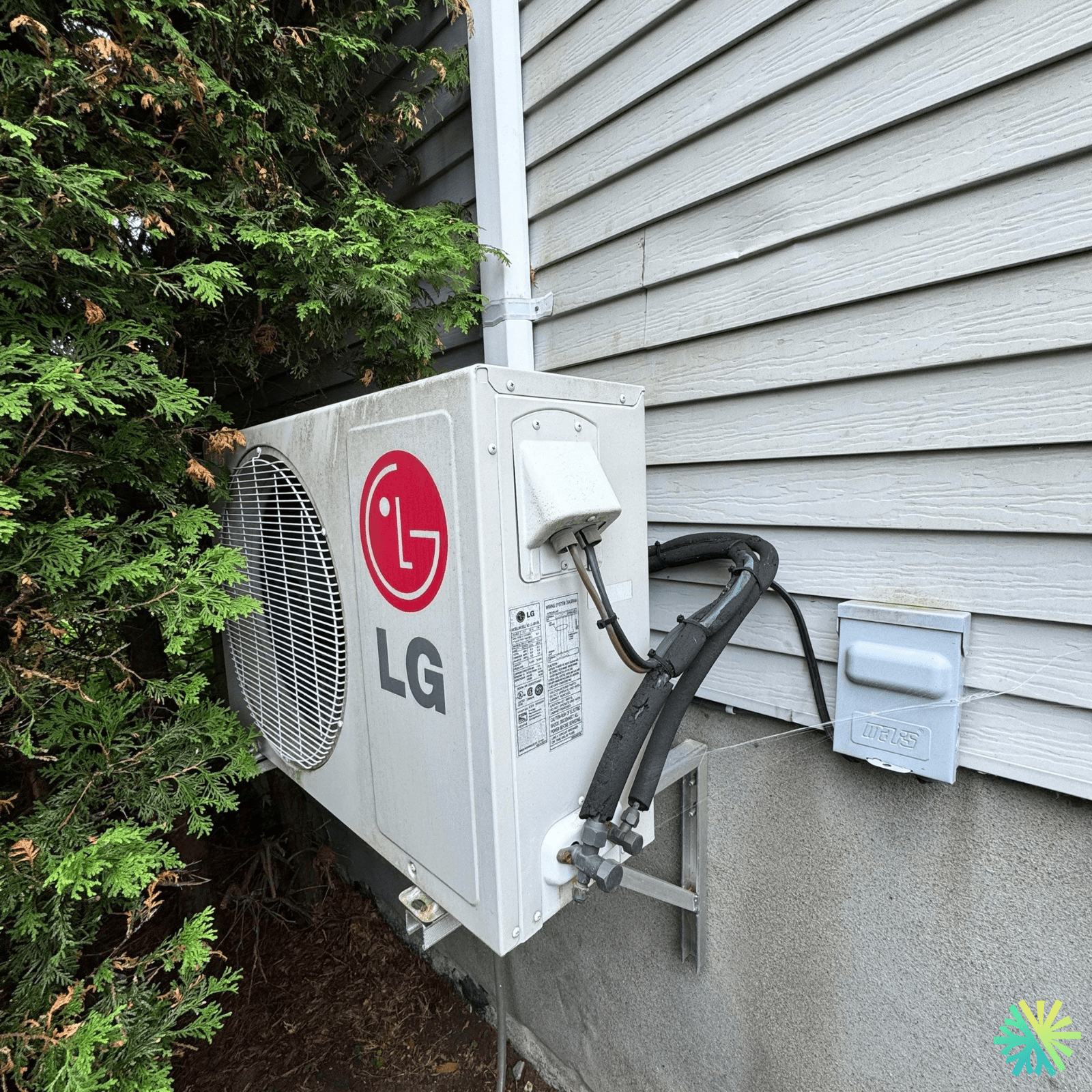 Réparation d’une thermopompe murale LG à Pointe-Claire (West Island) : performance retrouvée malgré un accès difficile