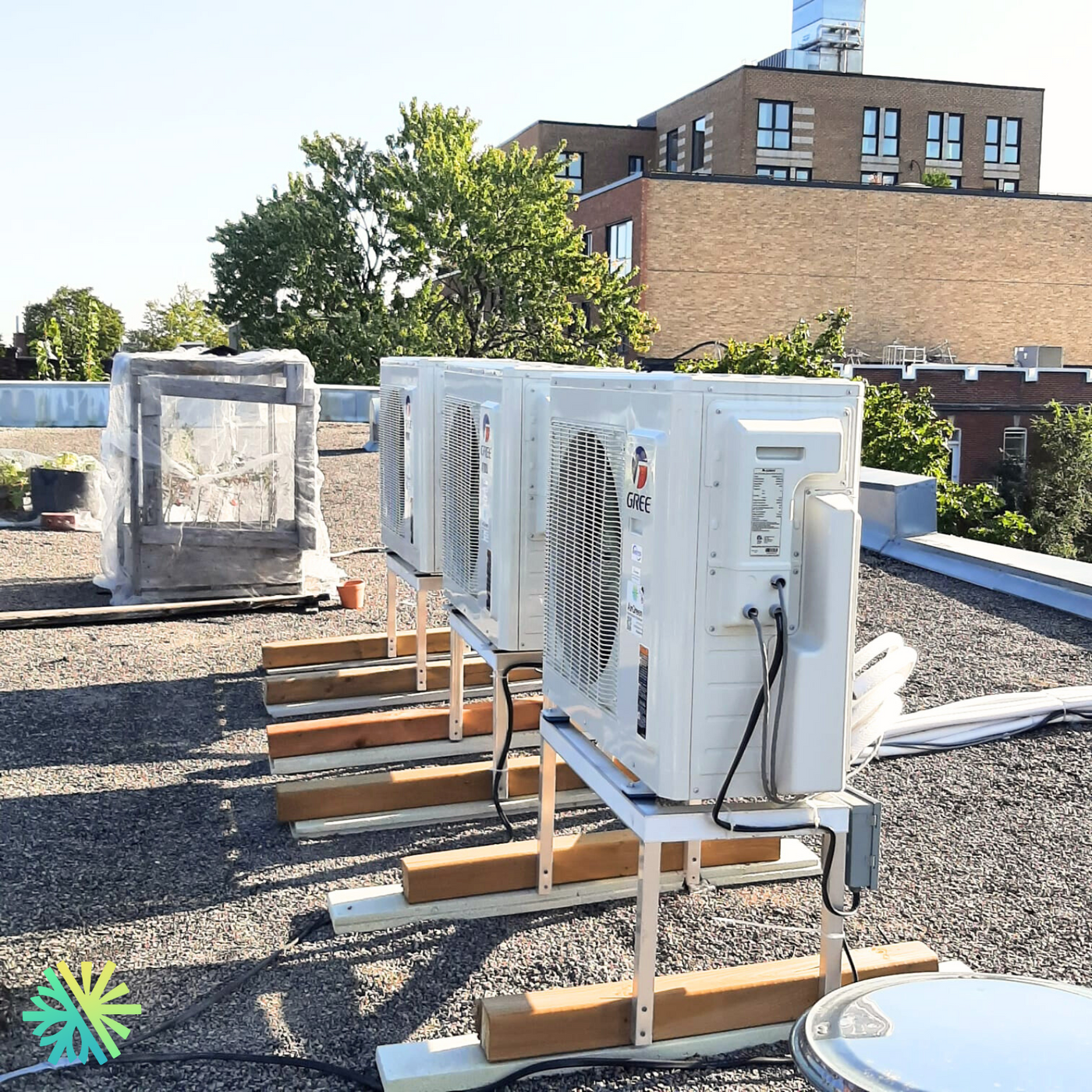 Installation de thermopompes Gree Multi GEN2 à Outremont, Montréal