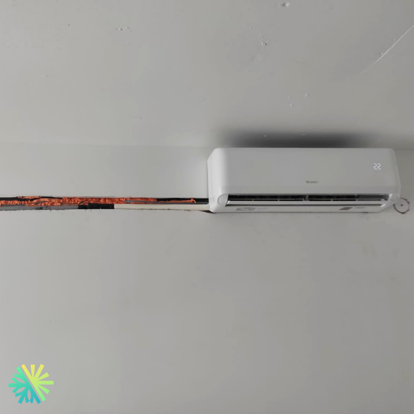 Installation d’une thermopompe murale GREE LIVO GEN4 à Saint-Constant