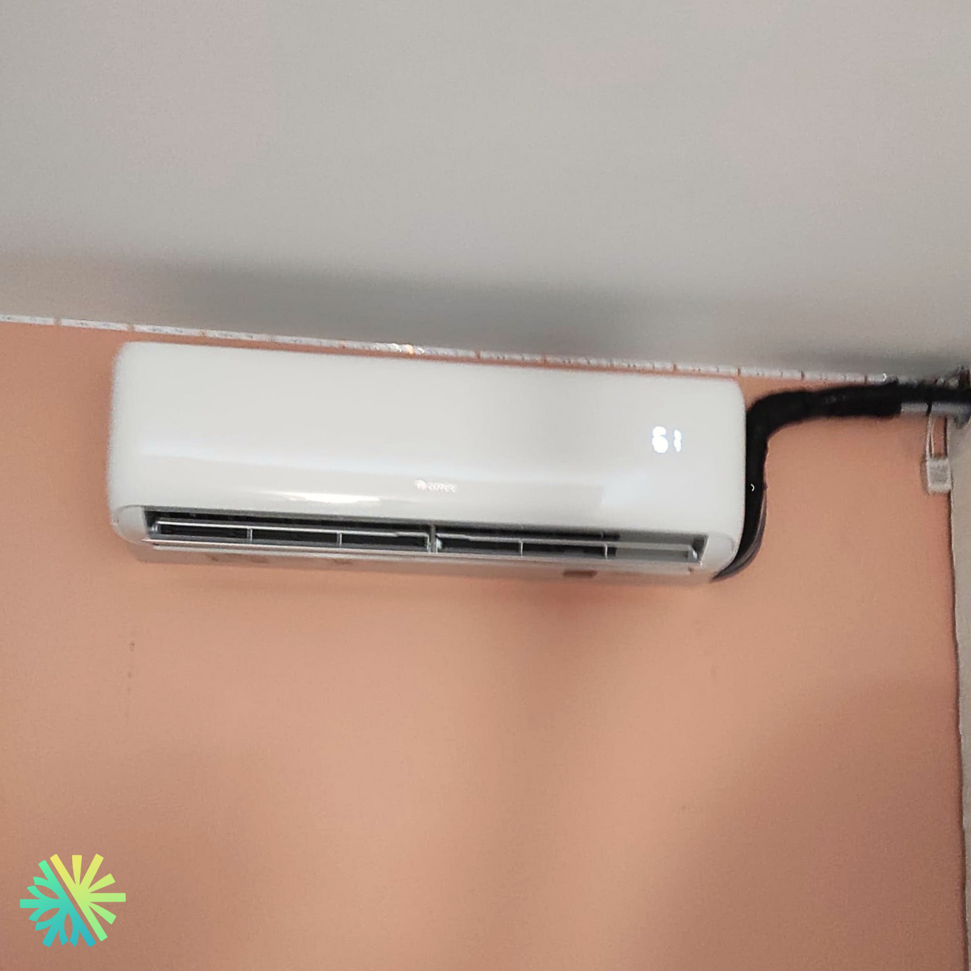 Installation d’une thermopompe murale GREE LIVO GEN4 à Delson