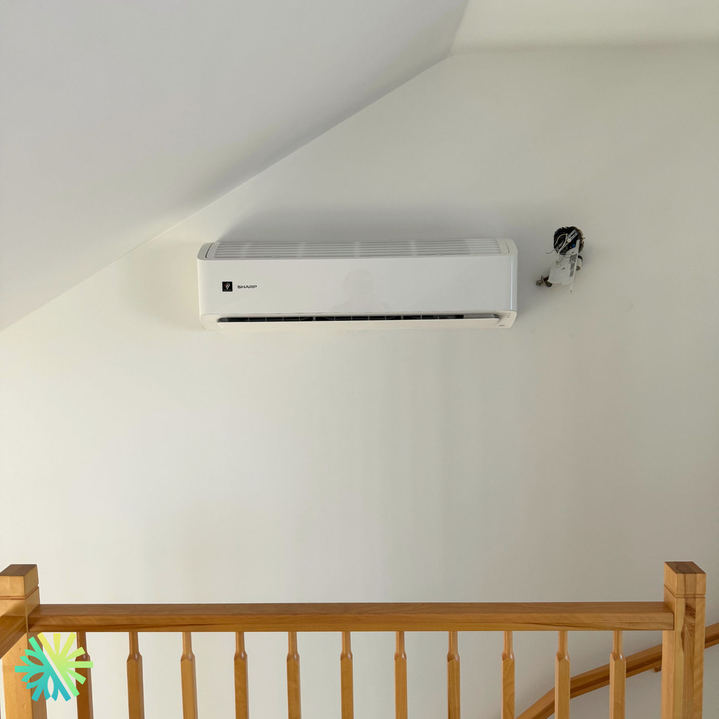 Installation d’une thermopompe triple zone SHARP BU à Terrebonne