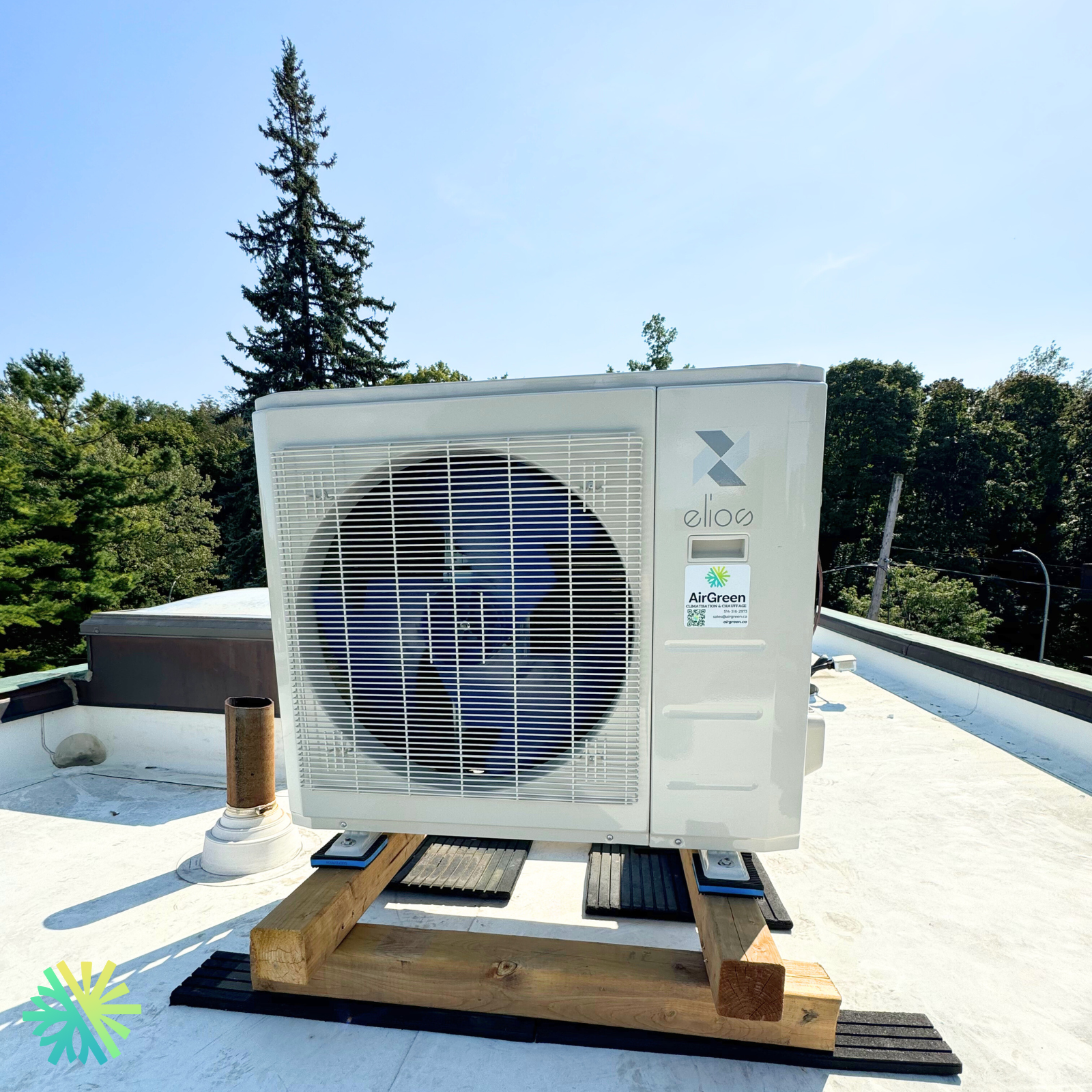 Installation d'une Thermopompe Centrale ELIOS sur la Rive-Sud