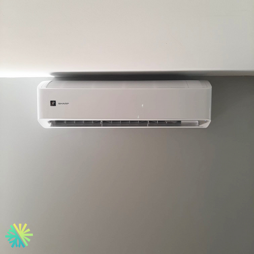 Installation d’une Thermopompe Murale Mini Split 24 000 BTU Sharp ZU1 à Sainte-Catherine