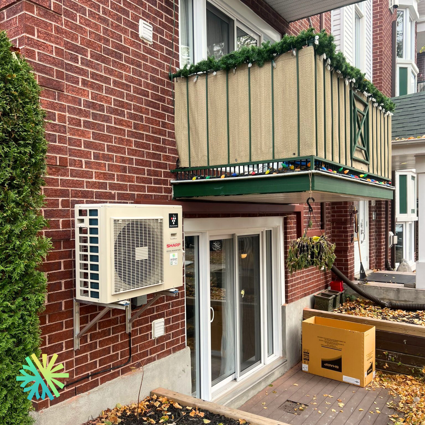 Installation d’une thermopompe murale SHARP ZU1 à Longueuil