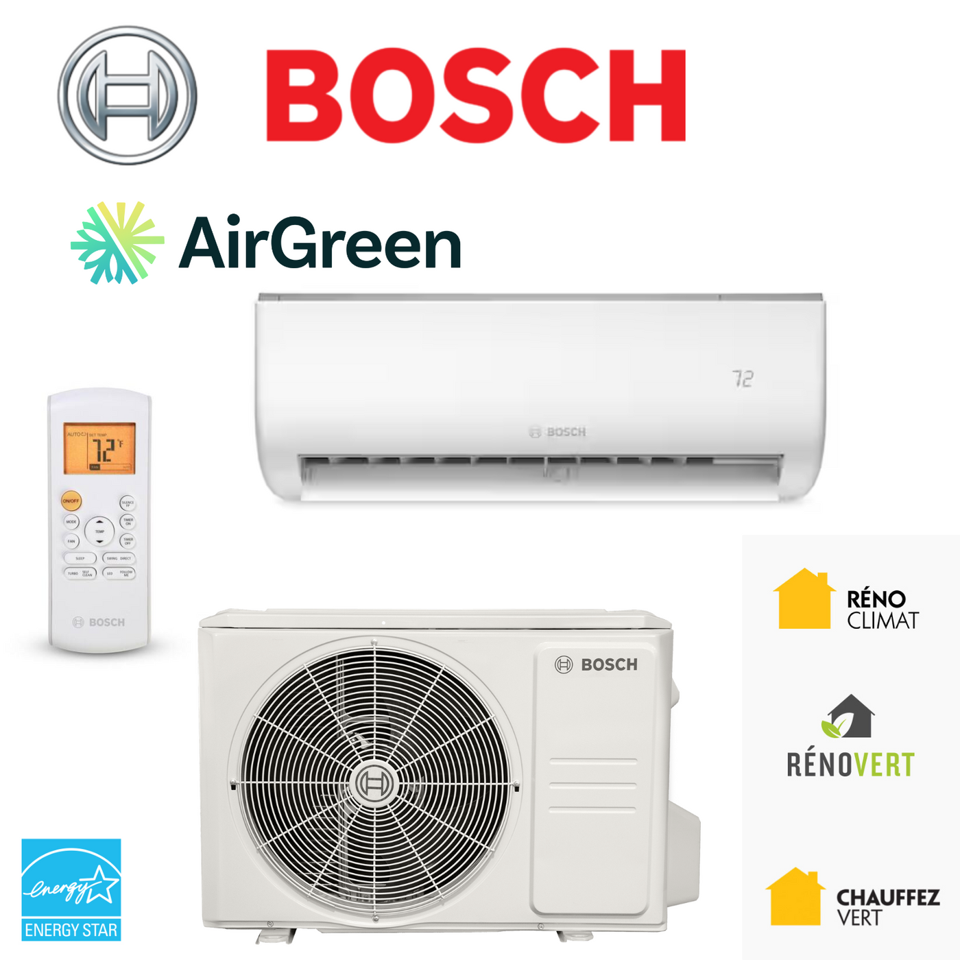 Quand une thermopompe multizone Bosch bat à plate couture une fournaise au gaz naturel à Montréal