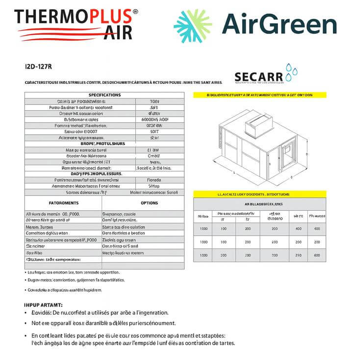 Pile de pièces illustrant les coûts de fonctionnement d'un déshumidificateur commercial.
