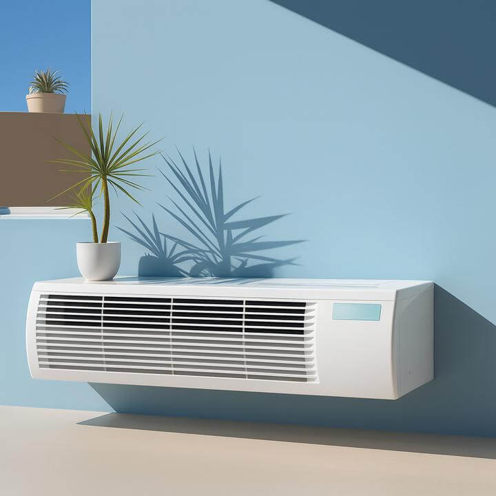 Système PTAC installé dans une pièce lumineuse, exploration des coûts d'installation associés aux systèmes PTAC selon AirGreen.