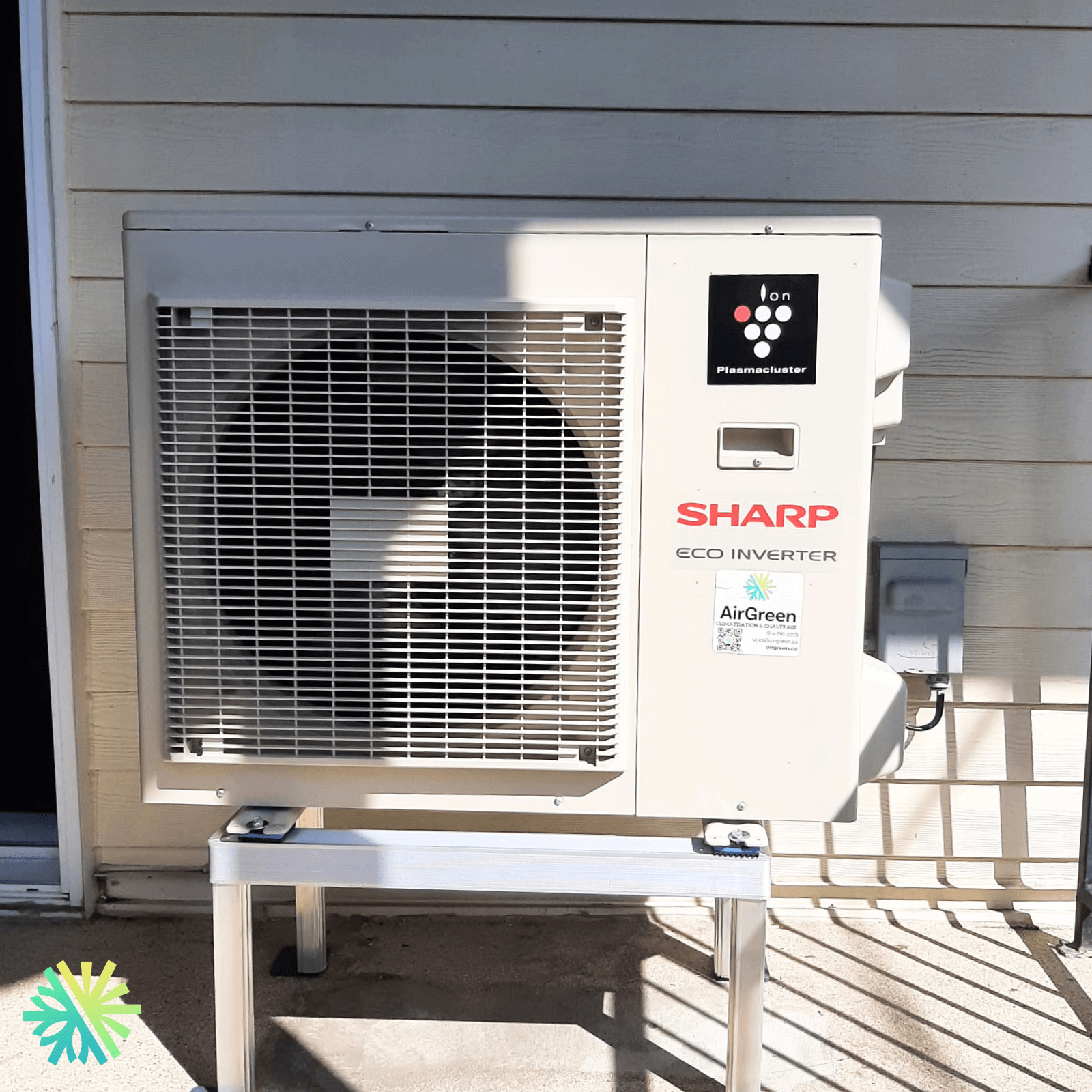 Installation d’une Mini Split Thermopompe Sharp ZU1 à Bois-des-Filions