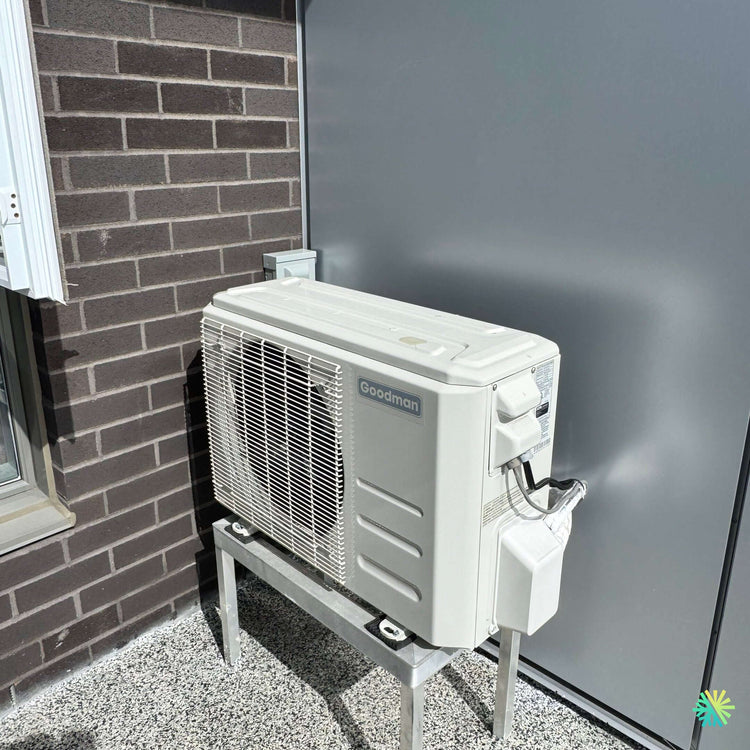 Installation d’une thermopompe murale Goodman à Ahuntsic-Cartierville