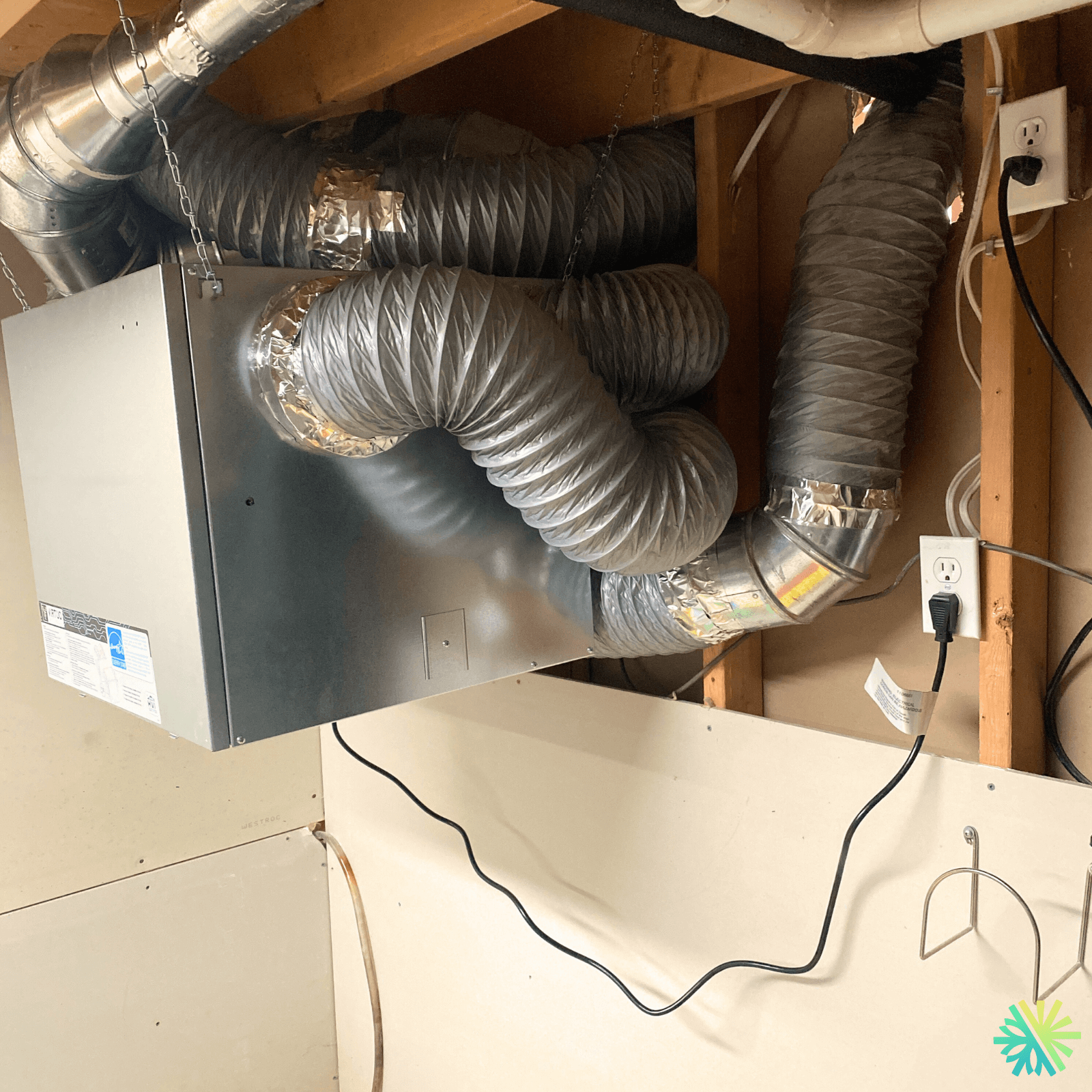 Installation d’un échangeur d’air Air Exchanger va¦ИnEE à Fabreville (Laval)