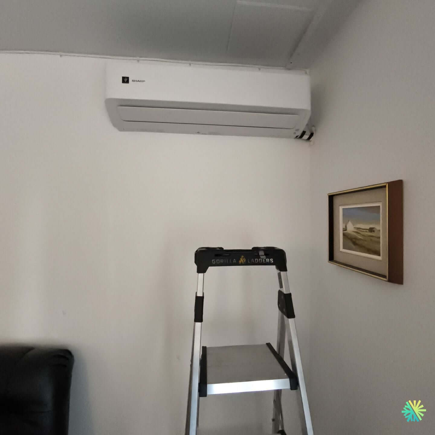 Installation d’une Sharp (gamme ZU1) thermopompe murale à Rosemont–La Petite-Patrie