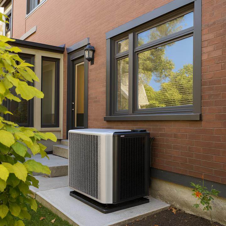 Système de thermopompe centrale à l'extérieur d'une maison - Comment choisir le bon système de thermopompe centrale pour ma maison?
