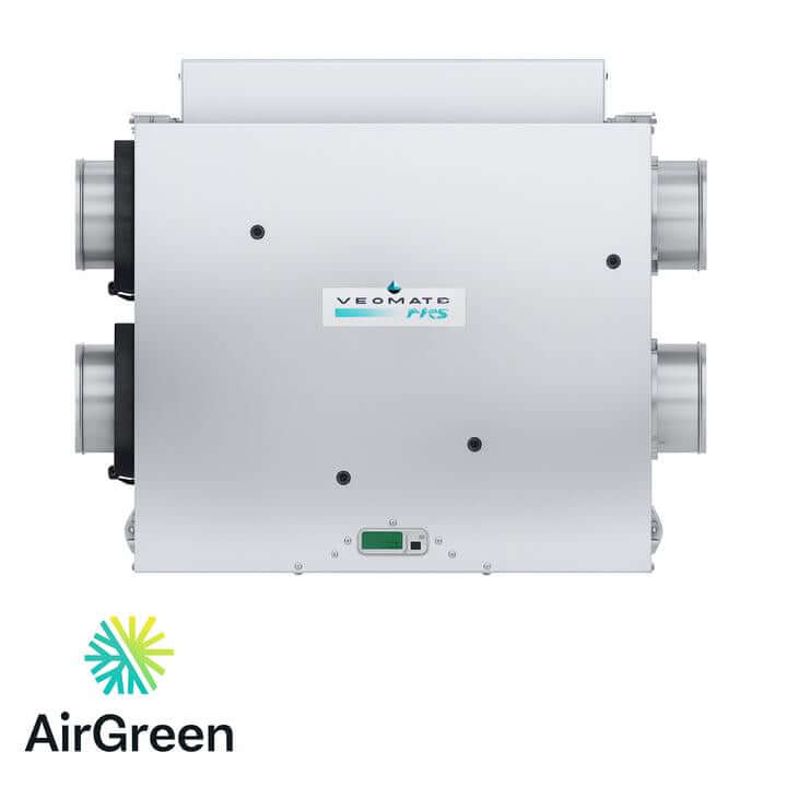 Appareil AirGreen pour Comment installer un échangeur d'air? Vue rapprochée