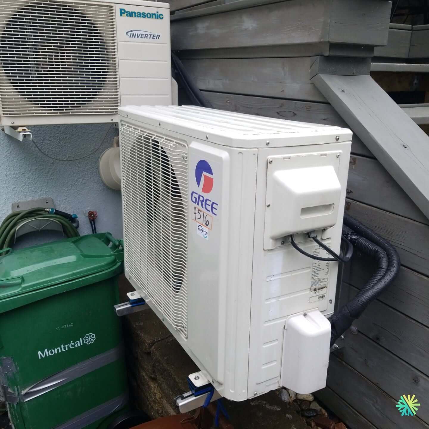 Installation d’une thermopompe murale GREE Livo R32 à LaSalle