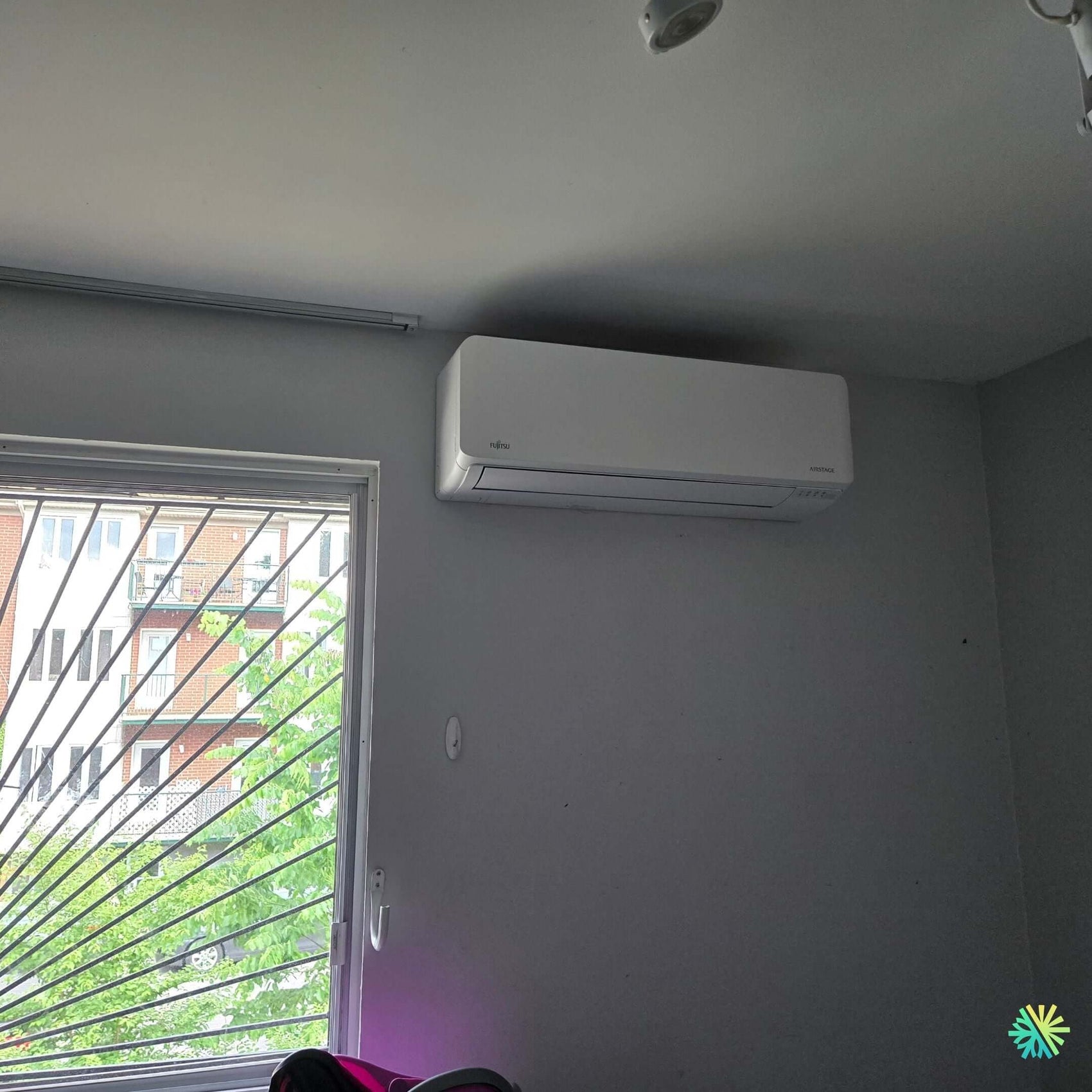 Installation d’une Fujitsu thermopompe murale à Rosemont–La Petite-Patrie