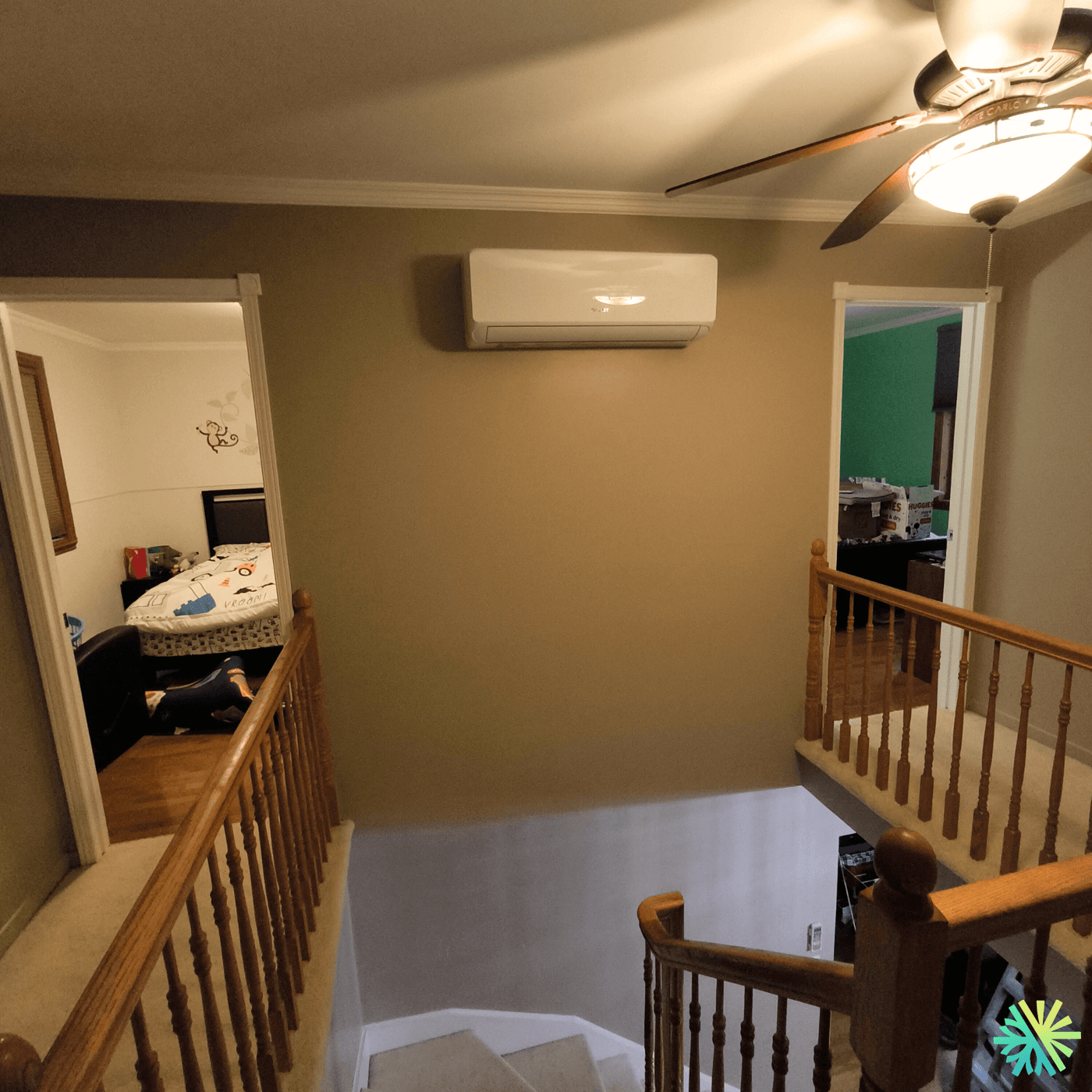 Installation d’une thermopompe Gree FreeMatch à Laval-des-Rapides