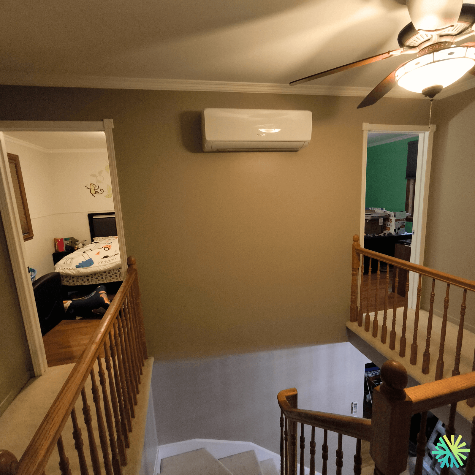 Installation d’une thermopompe Gree FreeMatch à Laval-des-Rapides