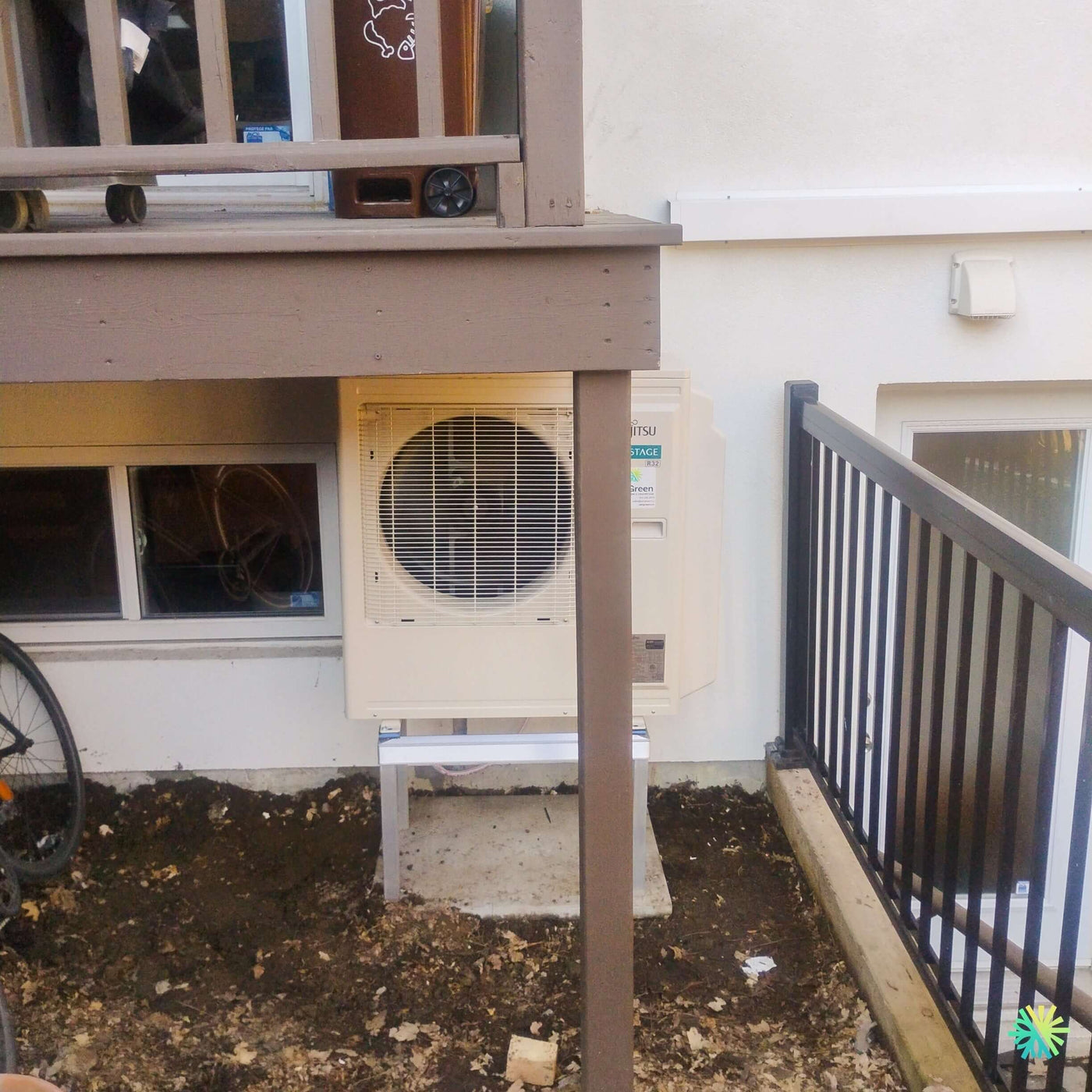 Installation d’une thermopompe FUJITSU Aquila XLTH 36 000 BTU Double Zone à Baie-D’Urfé