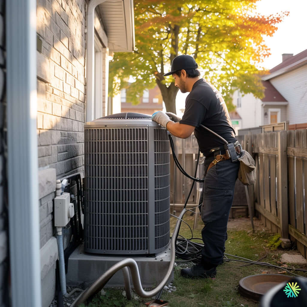 Quels sont les composants spécifiques nettoyés dans une thermopompe centrale? (Guide 2024)