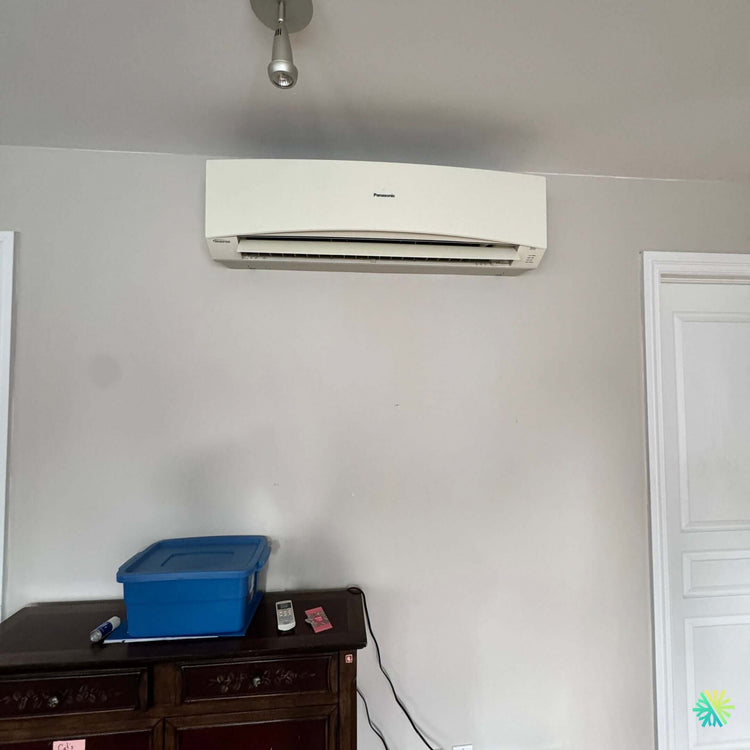 Installation d’une Panasonic thermopompe murale à Villeray–Saint-Michel–Parc-Extension