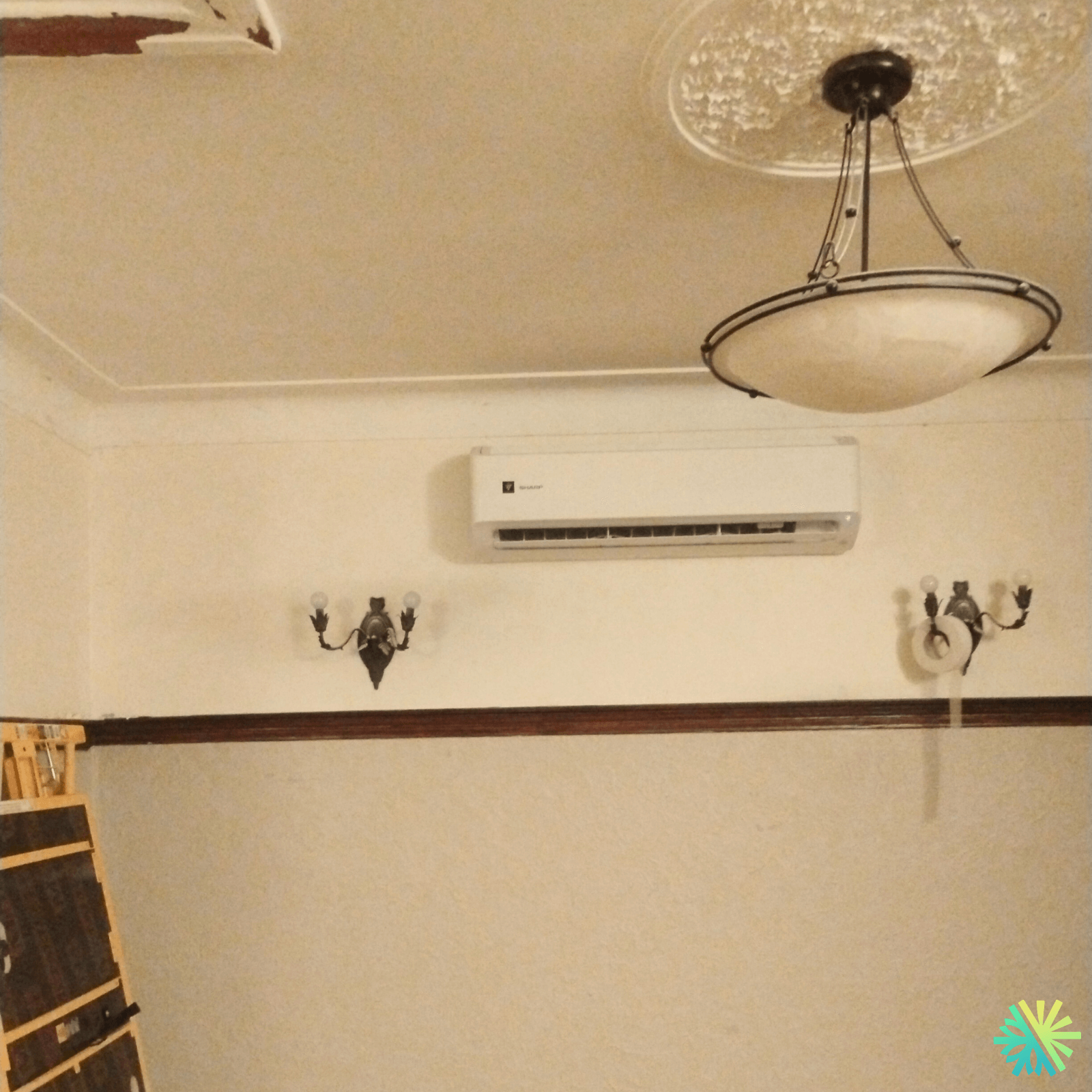 Installation d’une thermopompe murale Sharp dans Rosemont–La Petite-Patrie