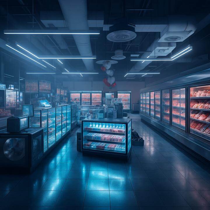 Qu'est-ce qu'un service de chauffage commercial ? Unité de chauffage industrielle dans un bâtiment, Montréal, AirGreen.