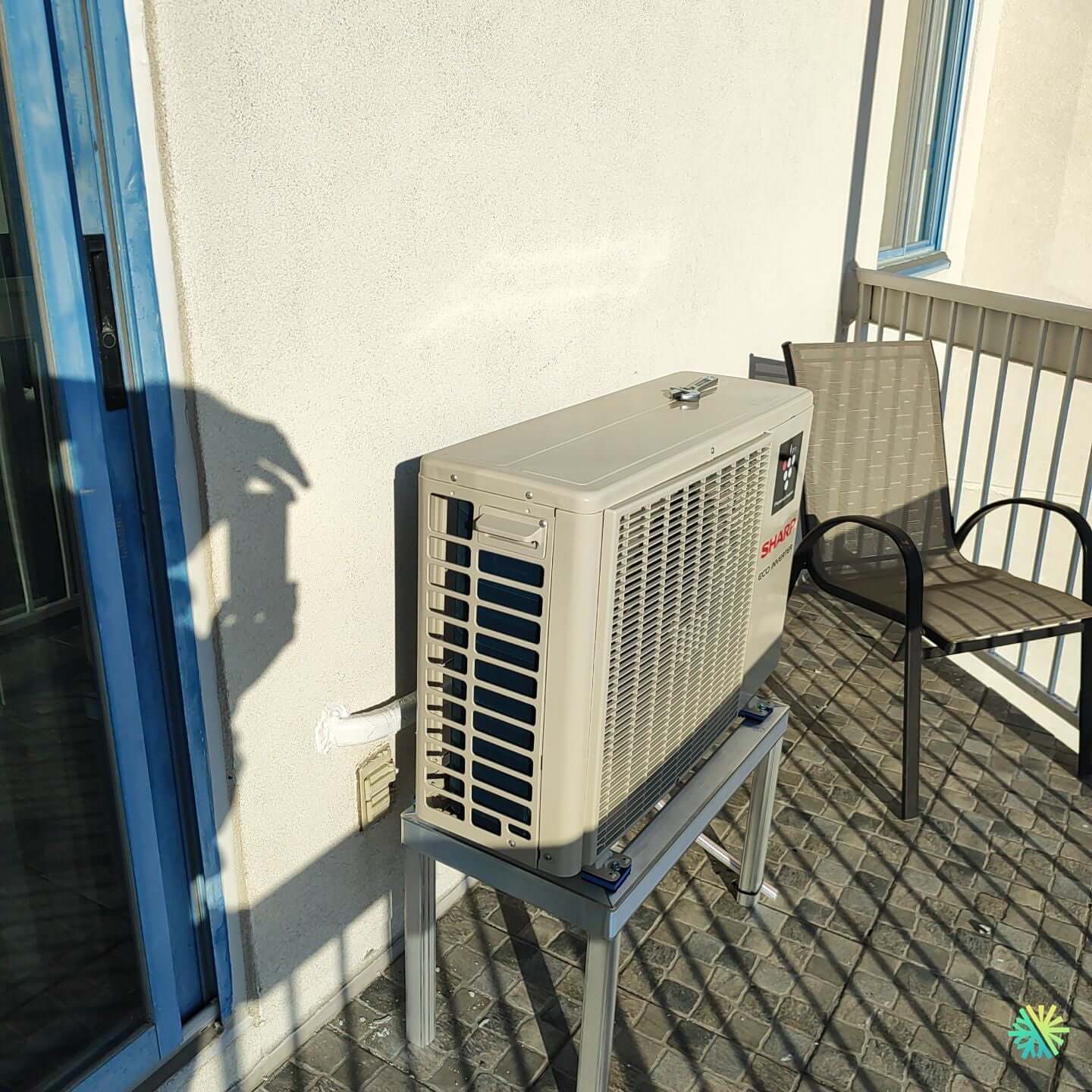 Installation d’une Sharp (série ZU1) thermopompe murale à Rosemont–La Petite-Patrie, Montréal