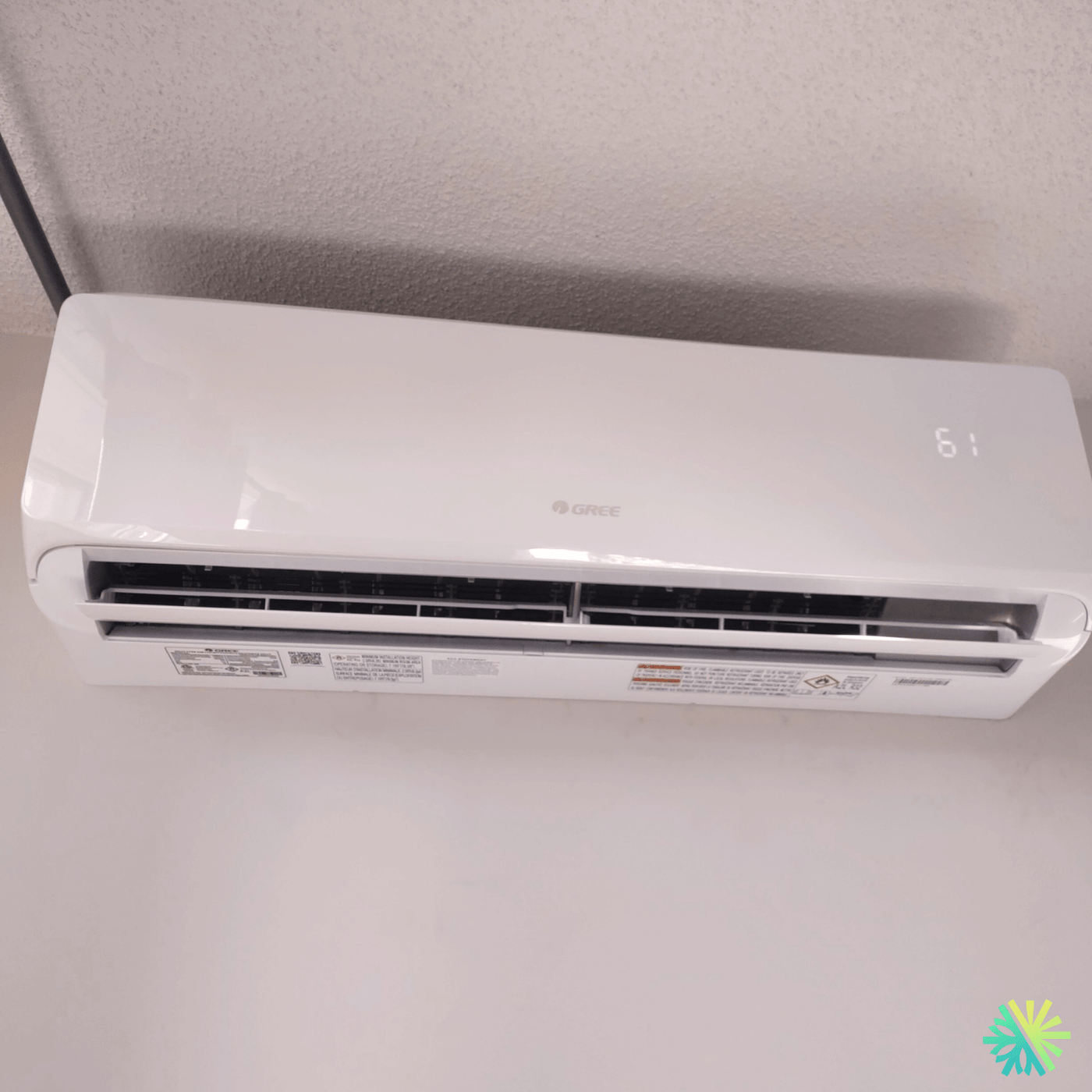 Installation d’une thermopompe murale Gree à Laval-des-Rapides