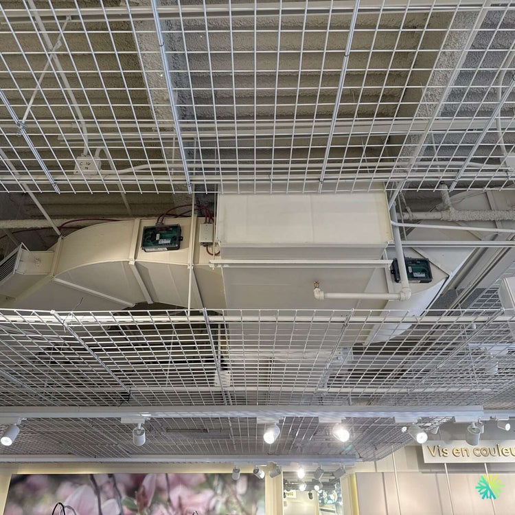 CVC Commercial à Montréal : Rétrofit d’un système de ventilation centralisée dans un magasin de détail