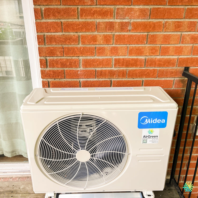 Installation d’une thermopompe murale MIDEA MIDEA35 dans le quartier Hinchinbrooke