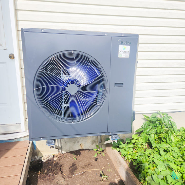 Installation d’une thermopompe centrale MIDEA EVOX G3 3 tonnes dans Villeray–Saint-Michel–Parc-Extension