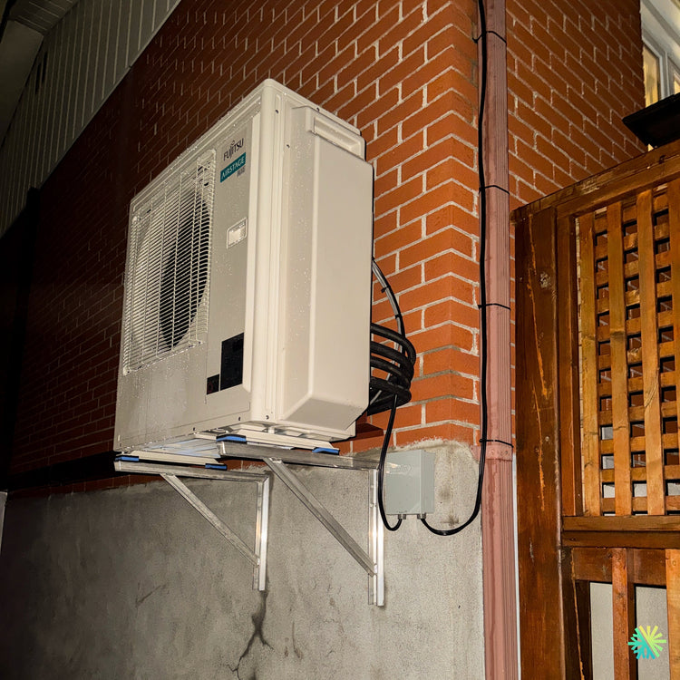 Installation d’une thermopompe TripleZone FUJITSU Aquila XLTH R32 36 000 BTU à Châteauguay