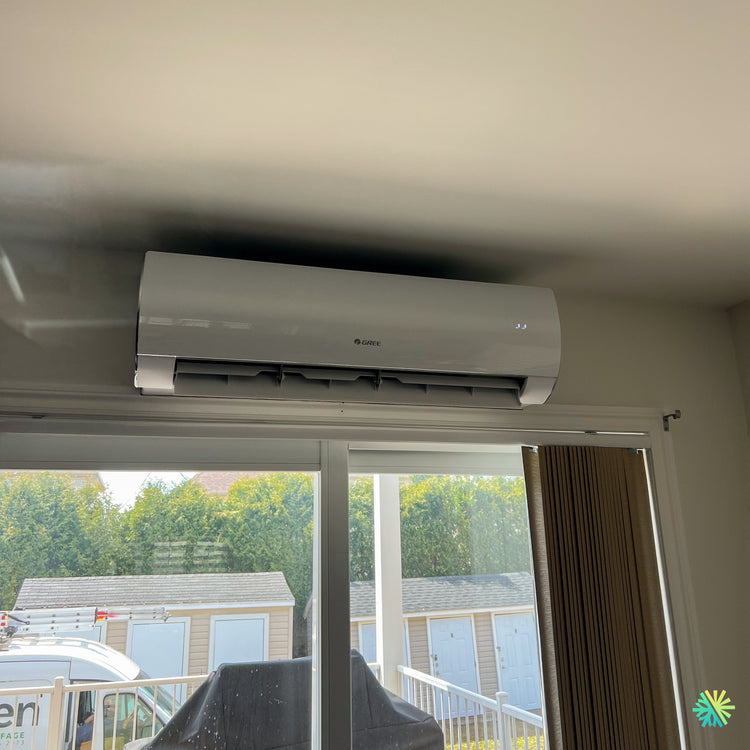 Installation d’une thermopompe GREE FREE MATCH R32 5-Zone avec 5 têtes murales à Boucherville