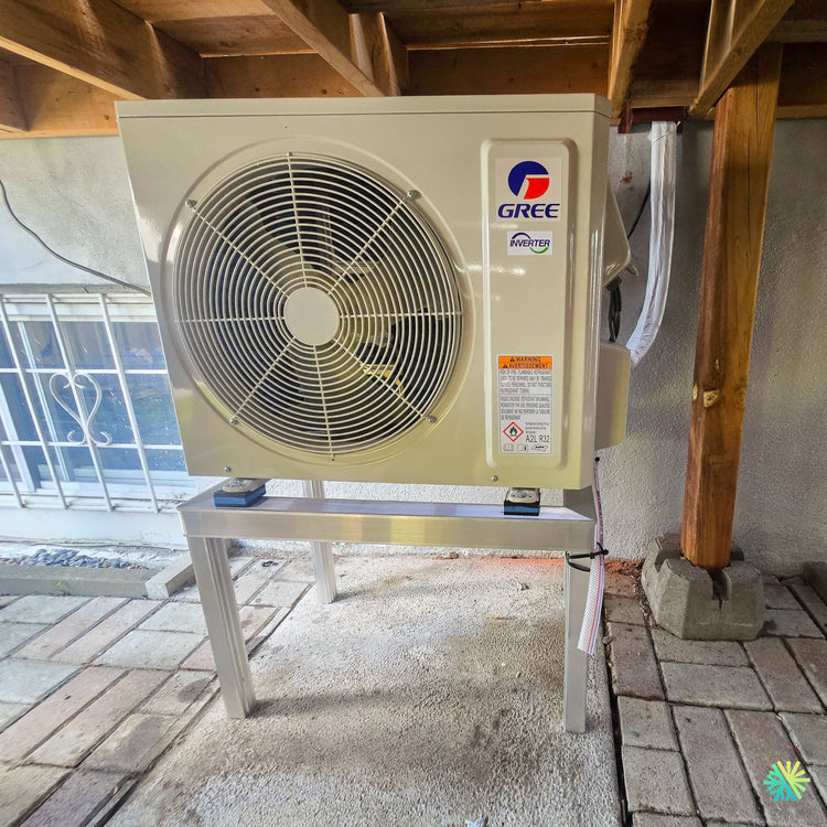 Installation d’une thermopompe DoubleZone GREE FREE MATCH R32 2 zones 2 têtes à Senneville