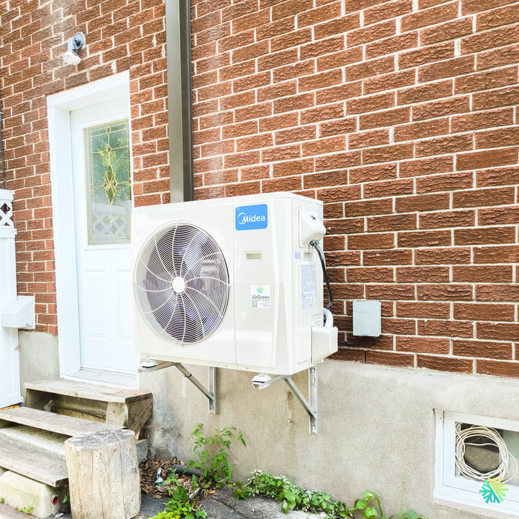 Installation d’une thermopompe murale MIDEA MIDEA35 à Calixa-Lavallée, en Montérégie