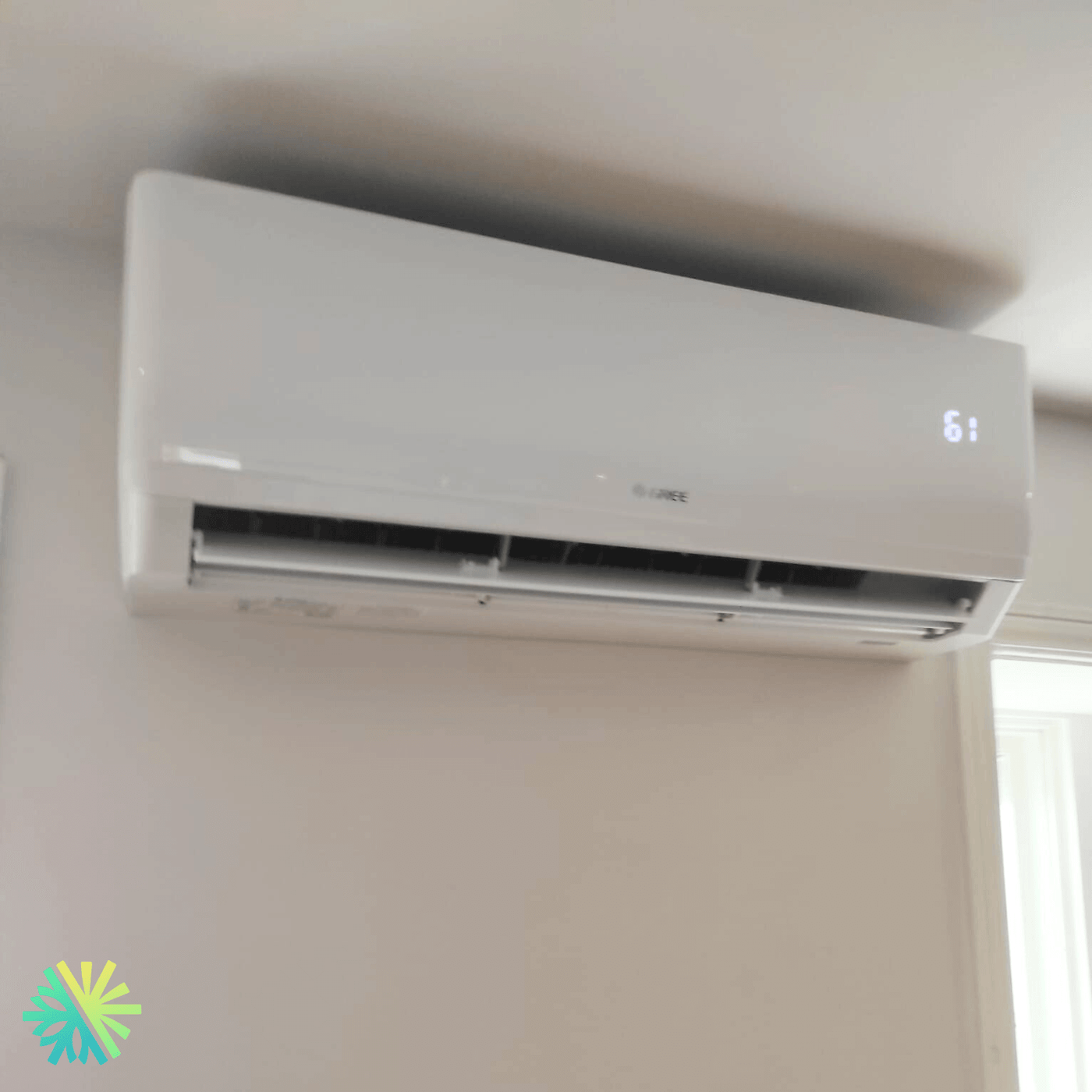 Installation d’une thermopompe murale Gree Vireo GEN3 à Montréal-Nord