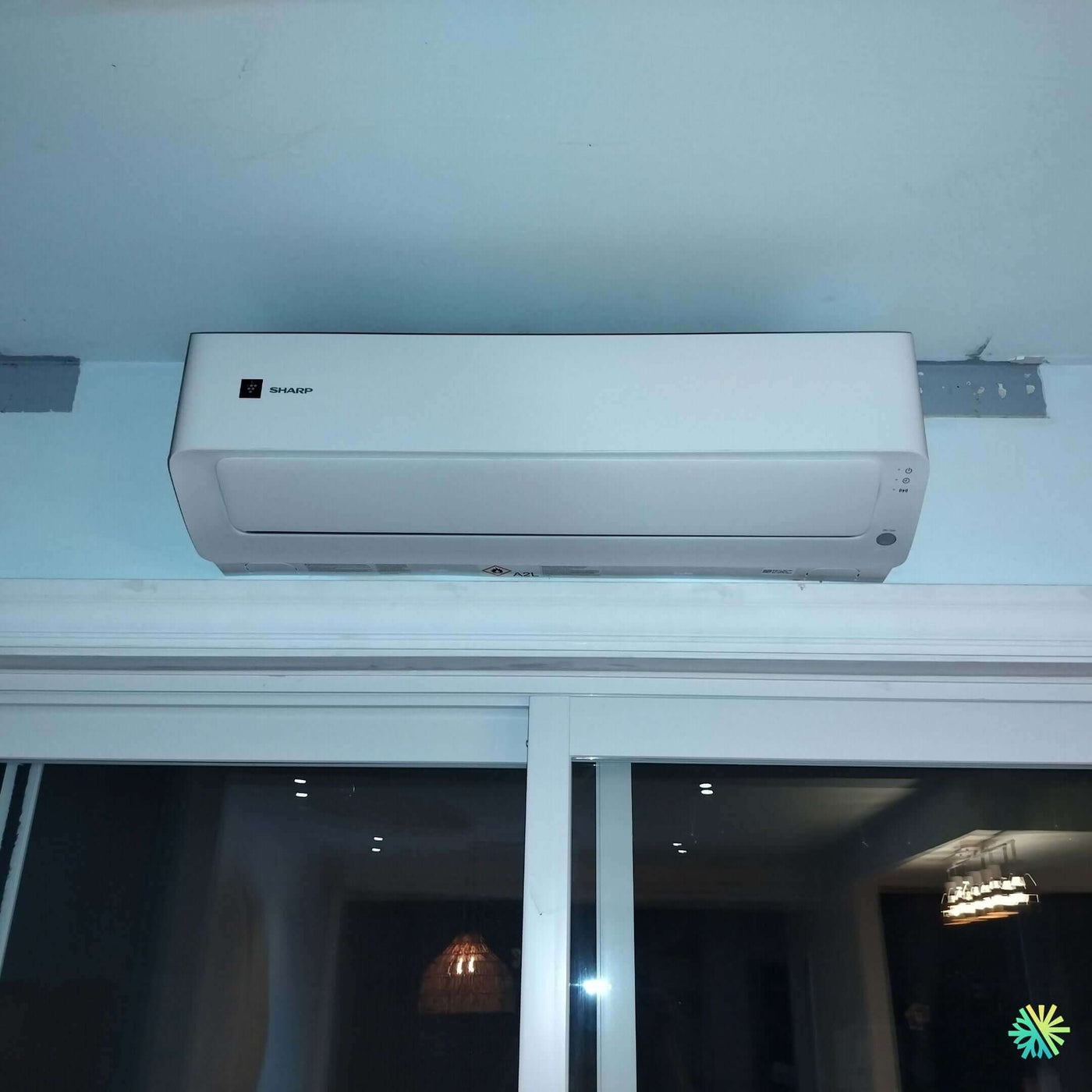 Installation d’une Sharp ZU1 climatiseur mural à LaSalle