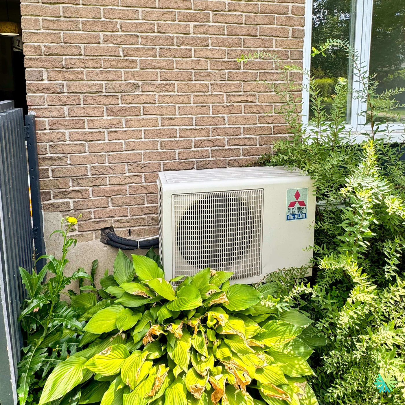 Réparation d’une Thermopompe murale Mitsubishi à Duvernay
